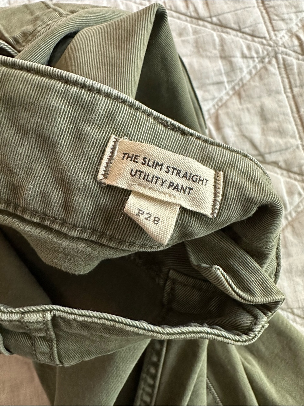 Bundle of 2 Madewell Slim Straight Utility Pant - Picture 7 of 8